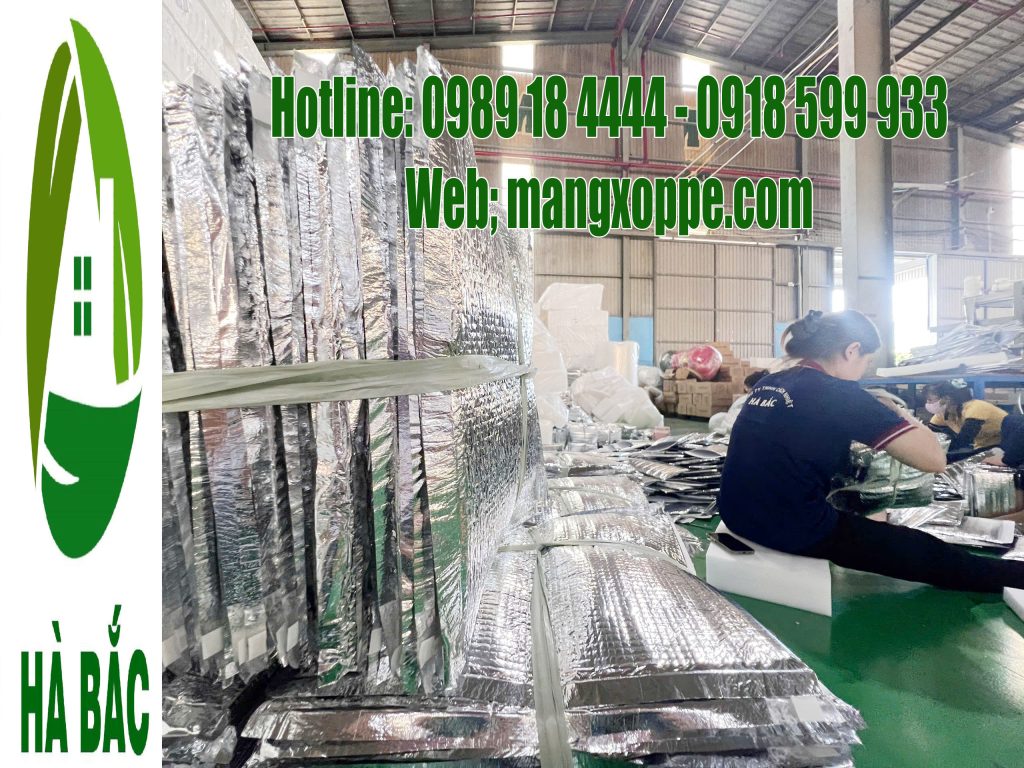 mút xốp bạc cách nhiệt 3mm