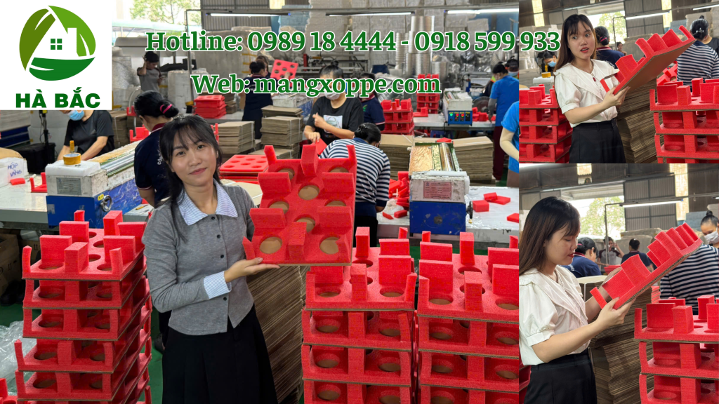 Mút xốp định hình chống tĩnh điện