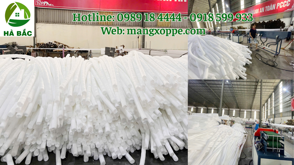 ống xốp pe foam tròn rỗng