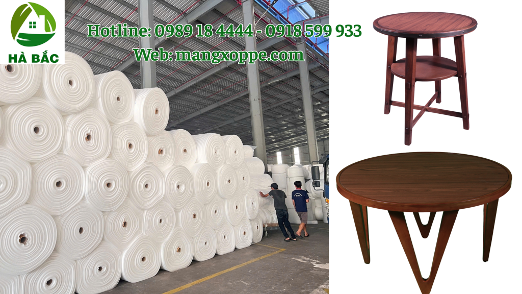 màng xốp pe foam bọc đồ gỗ giá rẻ