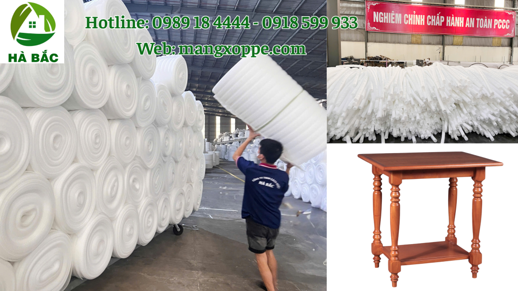 màng xốp pe foam bọc đồ gỗ giá rẻ