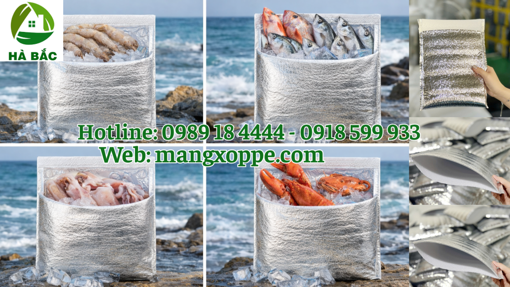 Túi xốp bạc cách nhiệt giá rẻ