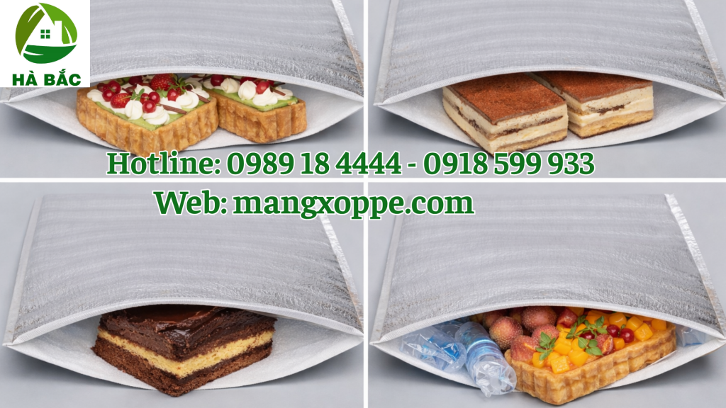 Túi xốp bạc cách nhiệt giá rẻ