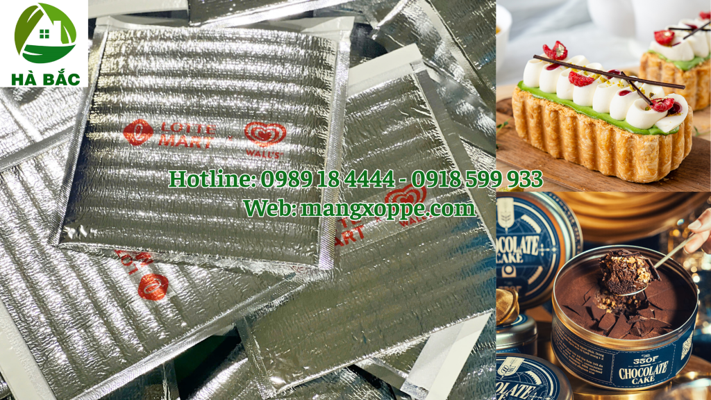 Túi Xốp Bạc Giữ Nhiệt Niêm Phong