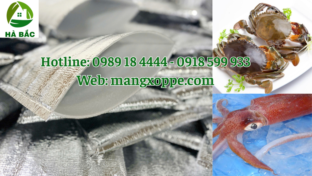 túi xốp bạc giữ nhiệt hải sản 3