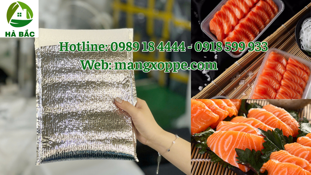 túi xốp bạc giữ nhiệt hải sản 3
