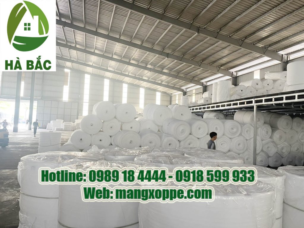 Cuộn mút xốp pe foam 5mm Cuộn mút xốp pe foam 5mm giá rẻ