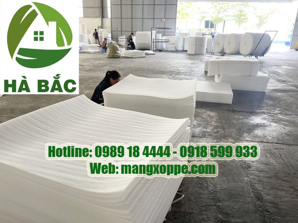 Khay xốp pe foam định hình